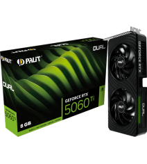 Відеокарта Palit GeForce RTX 5060 Ti Dual 8GB (NE7506T019P1-GB2062D)