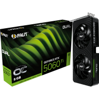Відеокарта Palit GeForce RTX 5060 Ti Dual OC 8GB (NE7506TT19P1-GB2062D)