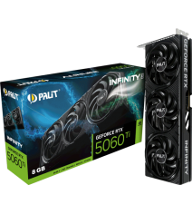 Відеокарта Palit GeForce RTX 5060 Ti Infinity 3 8GB (NE7506T019P1-GB2062S)