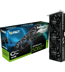 Відеокарта Palit GeForce RTX 5060 Ti Infinity 3 OC 16GB (NE7506TS19T1-GB2061S)