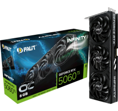 Відеокарта Palit GeForce RTX 5060 Ti Infinity 3 OC 8GB (NE7506TS19P1-GB2062S)