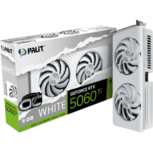 Відеокарта Palit GeForce RTX 5060 Ti White OC 8GB (NE7506TU19P1-GB2062M)