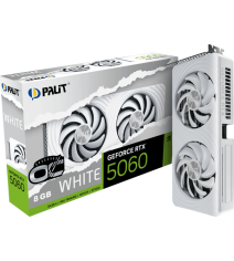 Відеокарта Palit GeForce RTX 5060 White OC 8GB (NE75060U19P1-GB2063M)