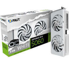Відеокарта Palit GeForce RTX 5060 White OC 8GB (NE75060U19P1-GB2063M)