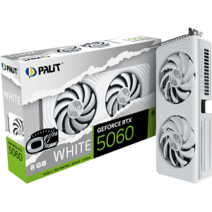 Відеокарта Palit GeForce RTX 5060 White OC 8GB (NE75060U19P1-GB2063M)