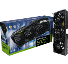 Відеокарта Palit GeForce RTX 5070 Ti GamingPro-S (NE7507T019T2-GB2031U)