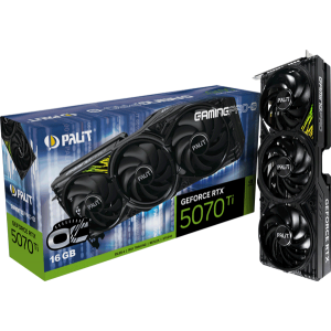 Відеокарта Palit GeForce RTX 5070 Ti GamingPro-S OC (NE7507TS19T2-GB2031U)