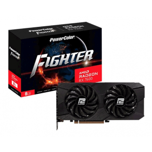 Відеокарта PowerColor Fighter V2 AMD Radeon RX 7600 8GB GDDR6 (RX7600 8G-F/V2)