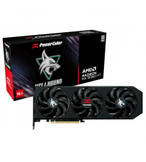 Видеокарта PowerColor Hellhound AMD Radeon RX 9060 XT 16GB GDDR6 (RX9060XT 16G-L/OC)