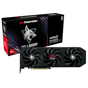 Видеокарта PowerColor Hellhound AMD Radeon RX 9060 XT 16GB GDDR6 (RX9060XT 16G-L/OC)