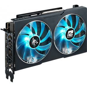Відеокарта PowerColor Radeon RX 7600 XT 16GB Hellhound (RX 7600 XT 16G-L/OC)