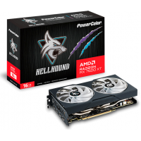 Відеокарта PowerColor Radeon RX 7600 XT 16GB Hellhound (RX 7600 XT 16G-L/OC)