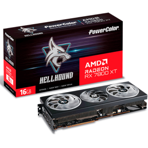 Відеокарта PowerColor Radeon RX 7800 XT 16GB Hellhound (RX 7800 XT 16G-L/OC)