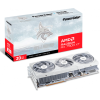 Відеокарта PowerColor Radeon RX 7900 XT 20GB Hellhound Spectral White (RX 7900 XT 20G-L/OC/WHITE)