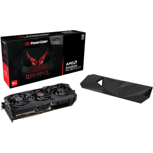 Відеокарта PowerColor Red Devil AMD Radeon RX 9070 XT 16GB GDDR6 Backplate Special Edition (RX9070XT 16G-E/OC/BP)