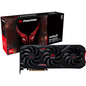 Відеокарта PowerColor Red Devil AMD Radeon RX 9070 XT 16GB GDDR6 (RX 9070 XT 16G-E/OC)