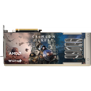 Відеокарта Sapphire NITRO+ AMD Radeon RX 9070 XT OC Crimson Desert Edition GPU (11348-10-20G) Відеокарта Sapphire NITRO+ AMD Radeon RX 9070 XT OC Crimson Desert Edition GPU (11348-10-20G)