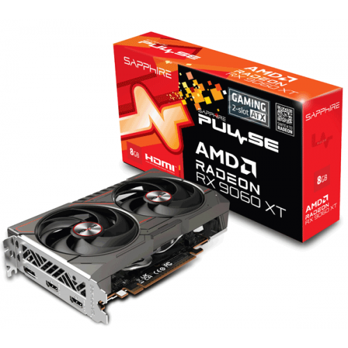 Видеокарта Sapphire PULSE AMD Radeon RX 9060 XT 8GB GPU (11350-05-20G) Видеокарта Sapphire PULSE AMD Radeon RX 9060 XT 8GB GPU (11350-05-20G)