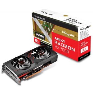 Відеокарта Sapphire PULSE AMD Radeon RX 7600 8G (11324-01-20G)