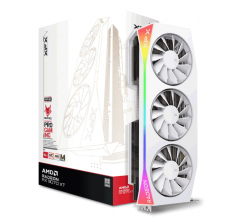 Відеокарта XFX Mercury AMD Radeon RX 9070XT OC White Magnetic Gaming Edition RGB (RX-97TRGBBW9)