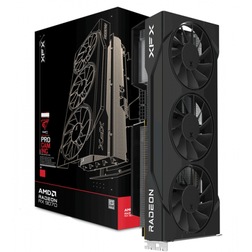 Відеокарта XFX Swift AMD Radeon RX 9070GRE Triple Fan Gaming Edition (RX-97GRE29B7) Відеокарта XFX Swift AMD Radeon RX 9070GRE Triple Fan Gaming Edition (RX-97GRE29B7)