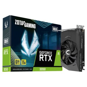 Відеокарта ZOTAC GeForce RTX 3050 Solo 6GB GDDR6 (ZT-A30510G-10L)