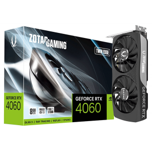 Відеокарта ZOTAC GeForce RTX 4060 8Gb Twin Edge (ZT-D40600E-10M)