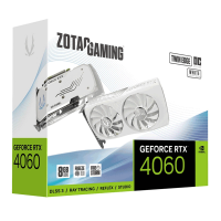 Відеокарта ZOTAC GeForce RTX 4060 8Gb Twin Edge OC White Edition (ZT-D40600Q-10M)