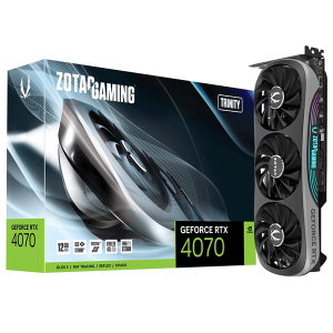 Відеокарта ZOTAC GeForce RTX 4070 Trinity (ZT-D40700D-10P)