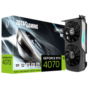 Відеокарта ZOTAC GeForce RTX 4070 Twin Edge OC (ZT-D40700H-10M)