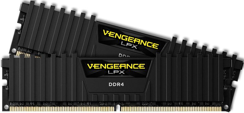 Модуль пам’яті Corsair Vengeance LPX 16GB (2x8) DDR4 3200MHz (CMK16GX4M2B3200C16)