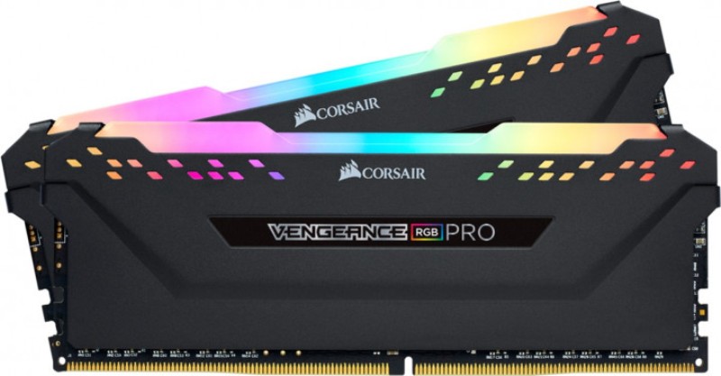 Модуль пам’яті Corsair Vengeance RGB PRO 16GB (2x8) DDR4 3600MHz (CMW16GX4M2Z3600C20)