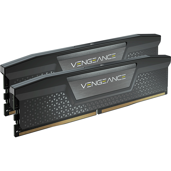 Модуль пам’яті Corsair Vengeance Black 32GB (2x16) DDR5 6000 MHz (CMK32GX5M2B6000C38)