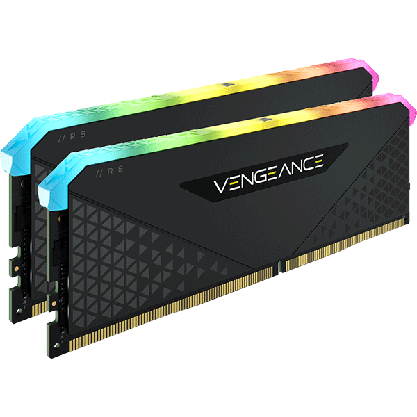 Модуль пам’яті Corsair Vengeance RGB RS 64GB (2x32) DDR4 3600MHz (CMG64GX4M2D3600C18)