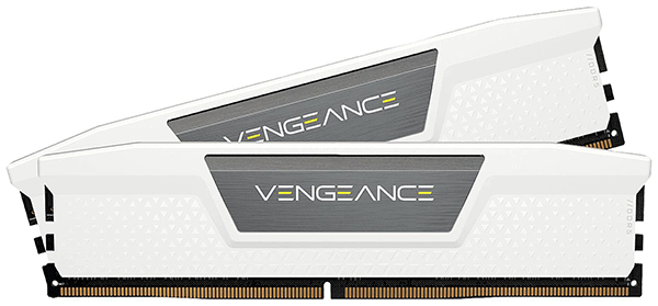 Модуль пам’яті Corsair Vengeance White 32GB (2x16) DDR5 5600 MHz (CMK32GX5M2B5600C40W)