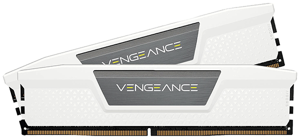 Модуль пам’яті Corsair Vengeance White 64GB (2x32) DDR5 5200 MHz (CMK64GX5M2B5200C40W)