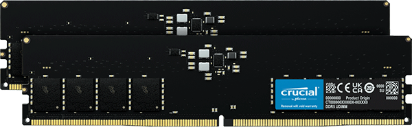 Модуль пам’яті Crucial 32GB (2x16) DDR5 5200 MHz (CT2K8G52C42U5)