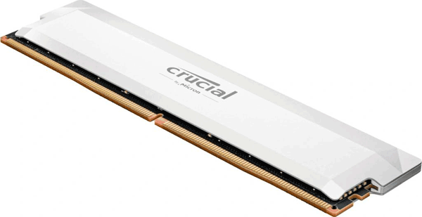 Модуль пам’яті Crucial Pro OC White 16GB (1x16) DDR5 6400 MHz (CP16G64C38U5W)