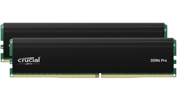 Модуль пам’яті Crucial Pro 32GB (2x16) DDR4 3200MHz (CP2K16G4DFRA32A)