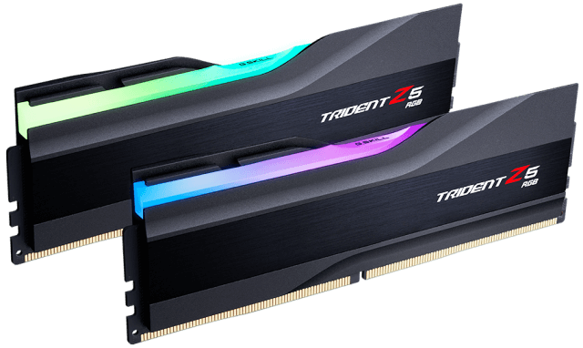 Модуль пам’яті G.Skill Trident Z5 RGB 64GB (2x32) DDR5 5600MHz (F5-5600J2834F32GX2-TZ5RK)