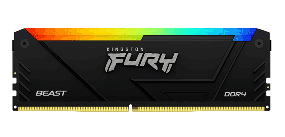 Модуль пам’яті Kingston Fury Beast RGB 32Gb (1x32) DDR4 3600 MHz (KF436C18BB2A/32)