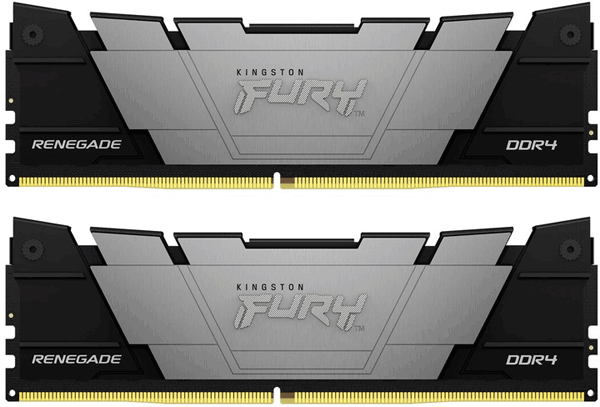 Модуль пам’яті Kingston Fury Renegade Black 16Gb (2x8) DDR4 3600 MHz (KF436C16RB2K2/16)