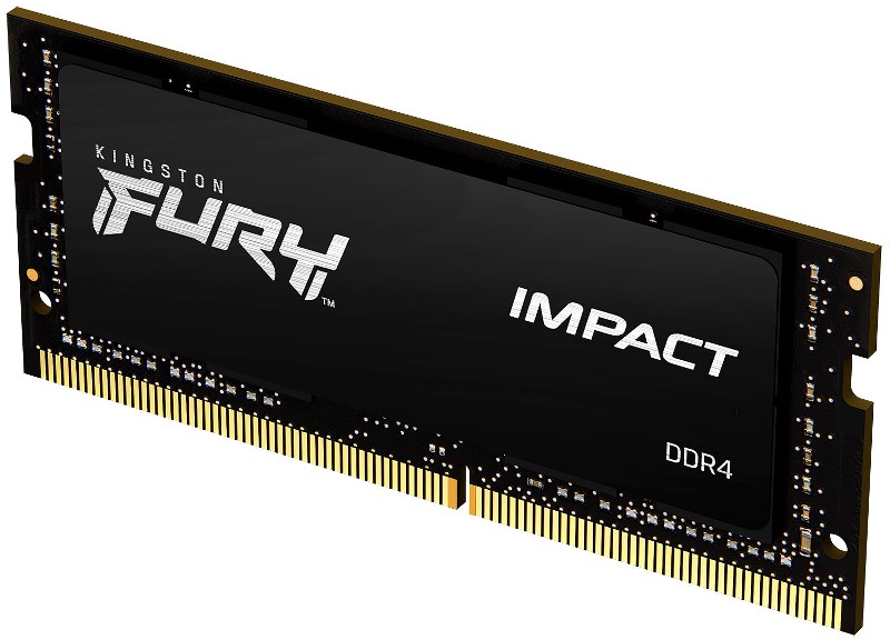 Модуль пам’яті Kingston Fury Impact SODIMM 16GB (1x16) DDR4 3200MHz (KF432S20IB/16)