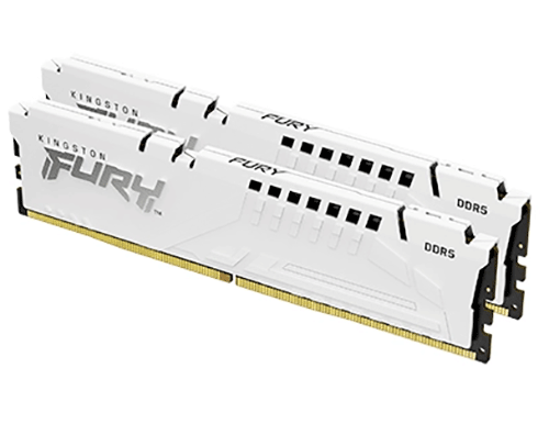 Модуль пам’яті Kingston Fury Beast White 32GB (2x16) DDR5 6000 MHz (KF560C40BWK2-32)