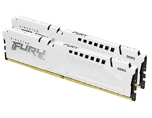 Модуль пам’яті Kingston Fury Beast White 32GB (2x16) DDR5 5600 MHz (KF556C40BWK2-32)