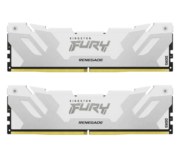 Модуль пам’яті Kingston Fury Renegade White 32GB (2x16) DDR5 7200 MHz (KF572C38RWK2-32)
