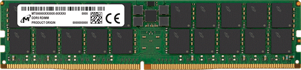 Модуль пам’яті Micron 32GB (1x32) DDR5 ECC 4800 MHz (MTC20C2085S1EC48BA1R, MTC20C2085S1EC48BR)