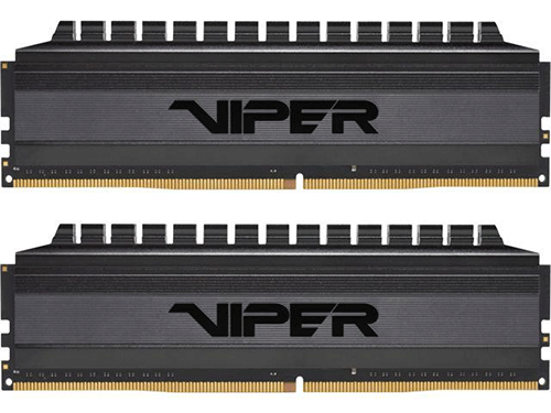Модуль пам’яті PATRIOT Viper 4 Blackout 16Gb (2x8) DDR4 3600 MHz (PVB416G360C8K)