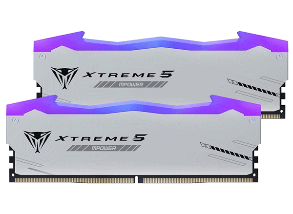 Модуль пам’яті PATRIOT Viper Xtreme 5 MPOWER RGB 32GB (2x16) DDR5 6000 MHz (PVXR532G60C30KM)