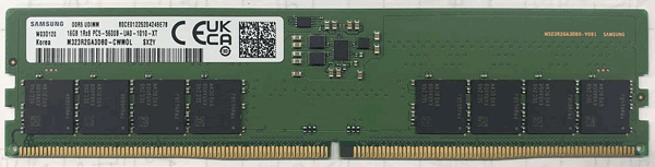 Модуль пам’яті Samsung 8GB (1x8) DDR5 5600 MHz (M323R1GB4DB0-CWM)